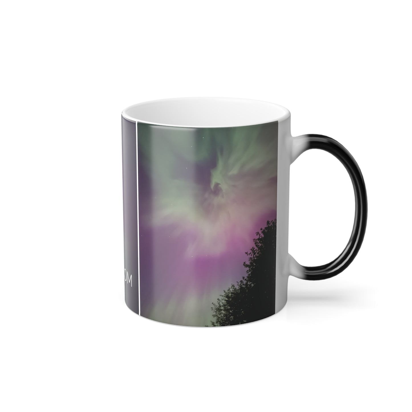 Tongass Living Aurora Borealis Color Morphing Mug, 11oz