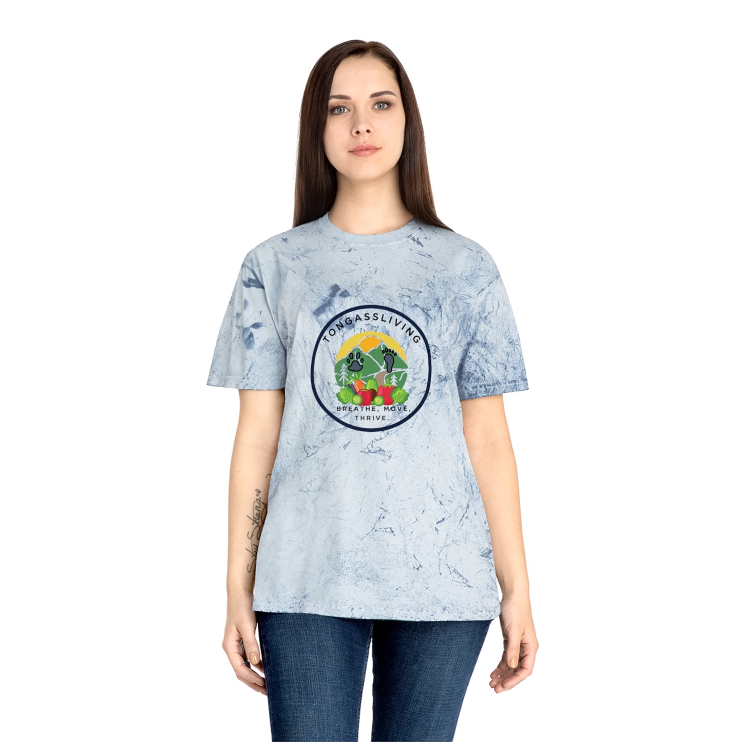 TONGASS LIVING Unisex Color Blast T-Shirt