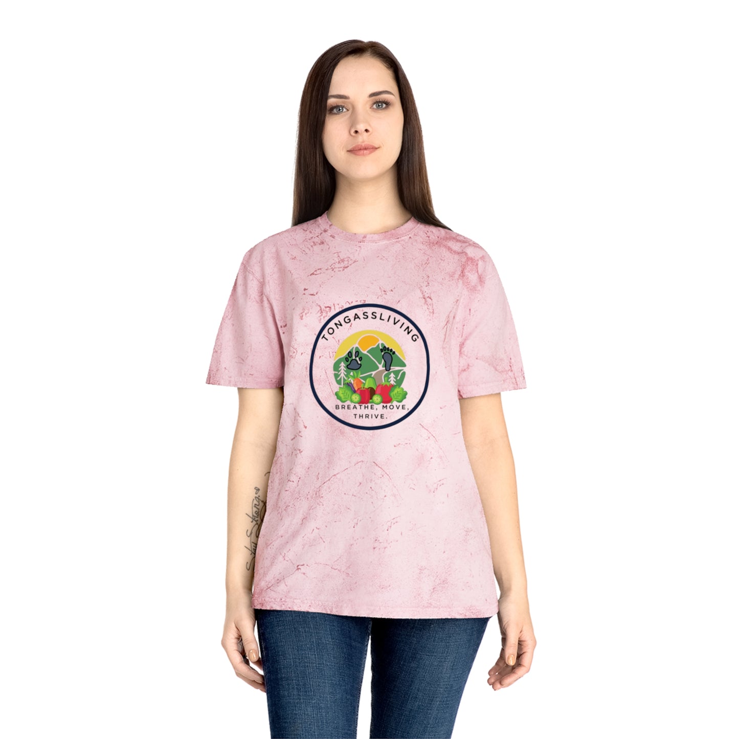 TONGASS LIVING Unisex Color Blast T-Shirt