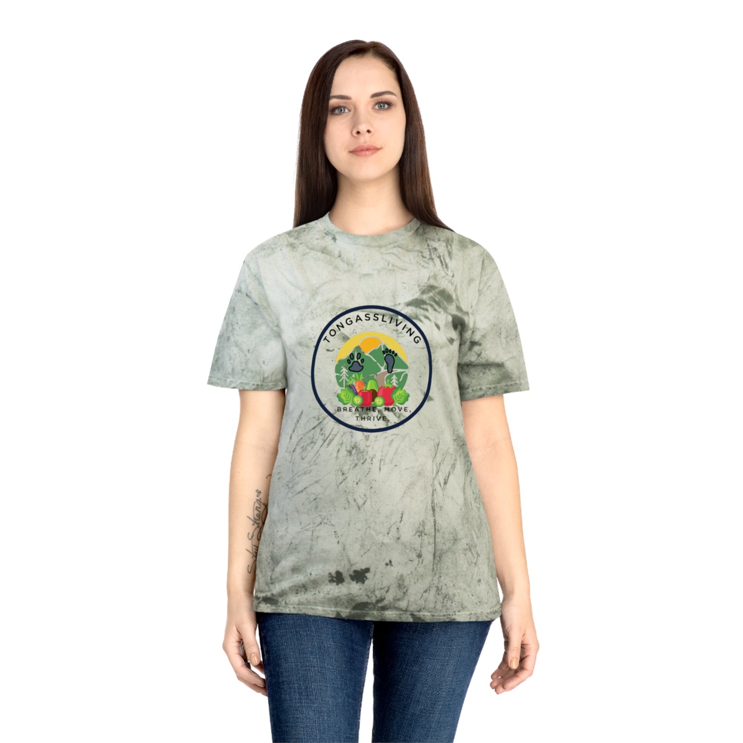 TONGASS LIVING Unisex Color Blast T-Shirt