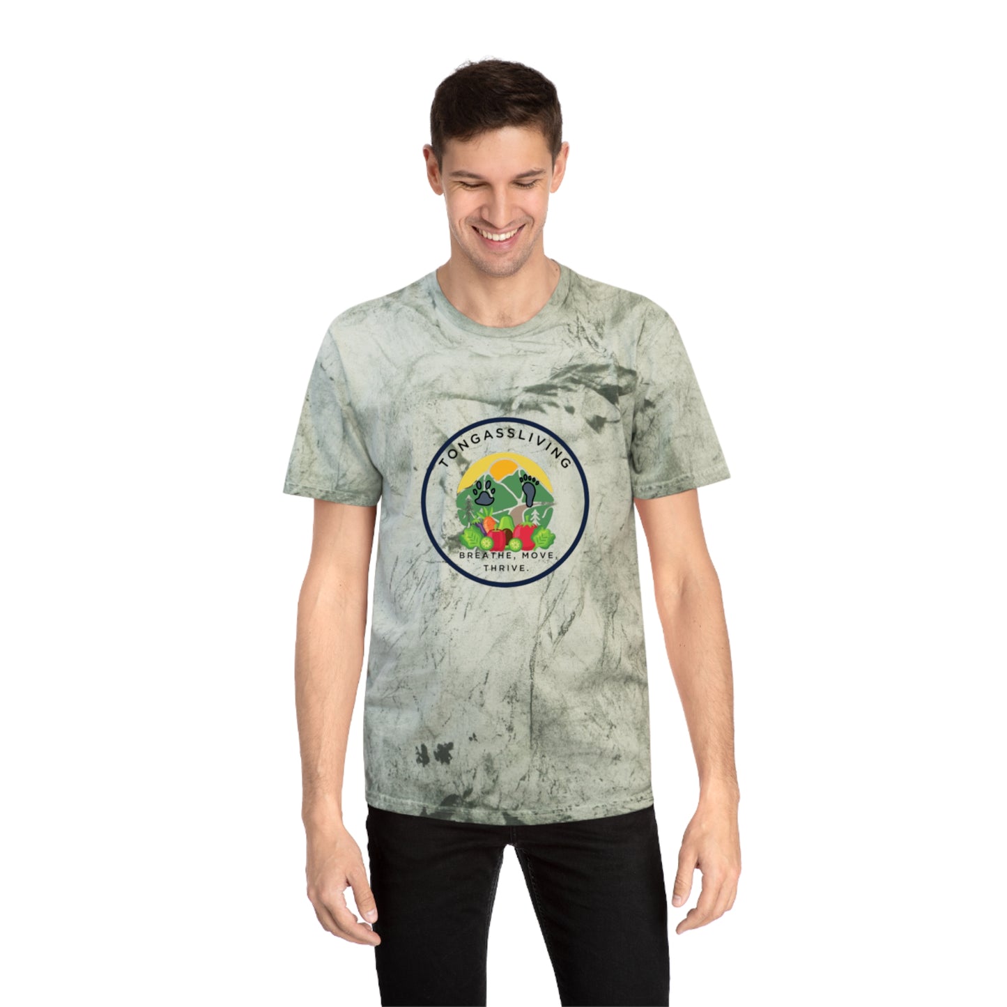 TONGASS LIVING Unisex Color Blast T-Shirt