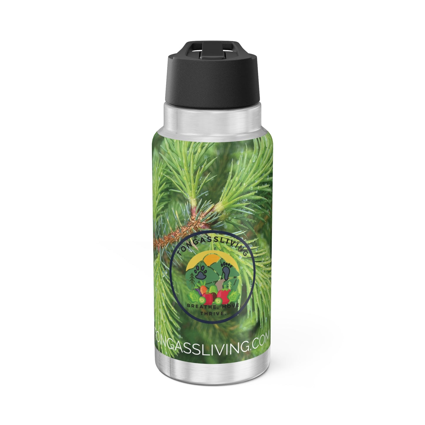 Tongass Living Thrive logo Gator Tumbler, 32oz